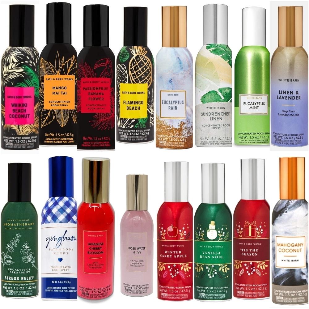 3 AIR FRESHENER FRAGRANCES BY BATH & BODY WORKS